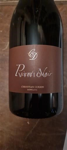 Waadt Côtes de l'Orbe AOC Christian Dugon Pinot Noir ATVB 2018