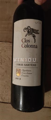 Corsica Niet gespecificeerd Clos Colonna 2012