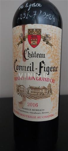 Bordo Сент-Емилион Гранд Кру Grand Cru Château Cormeil-Figeac 2016