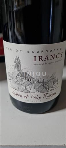 Bourgondië Irancy Gabin et Félix Richoux Niet-geïntegreerd