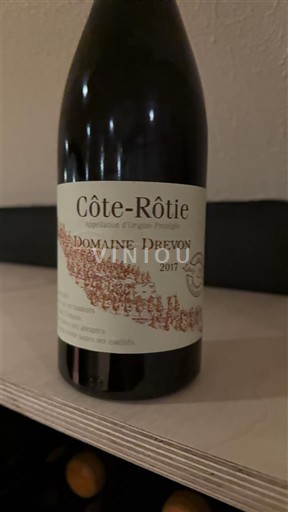 Vale do Ródano Côte-rôtie Domaine Drevon 2017