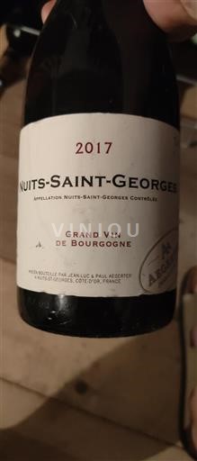 Burgundy Nuits-Saint-Georges Jean-Luc & Paul Aegerter 2017