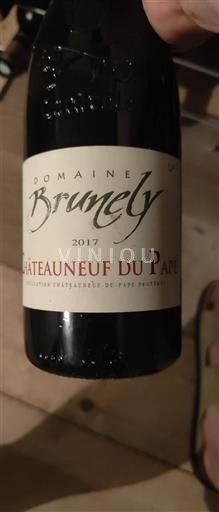 Rhônedalen Châteauneuf-du-Pape Domaine Brunely 2017
