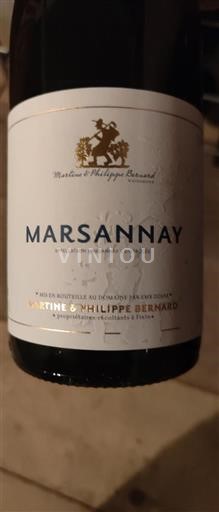 Burgundija Marsannay Martine & Philippe Bernard 2018