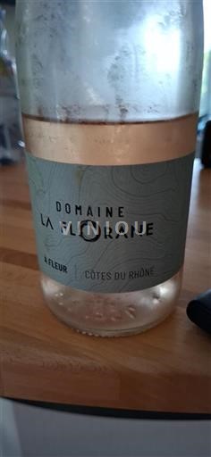 Rhône-dalen Côtes-du-Rhône Domaine La Florane À Fleur Ikke årgangsbestemt
