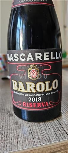 Piémont Barolo Mascarello Riserva 2018