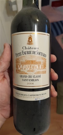 Бордо Сен-Емільйон Grand Cru Château Petit Faurie de Soutard 2004