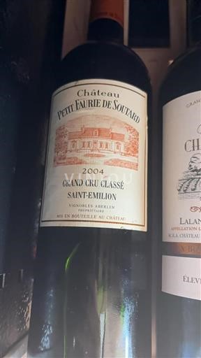 Bordeaux Saint-Émilion Grand Cru Château Petit Faurie de Soutard 2004