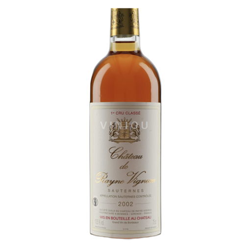 Burdeos Sauternes Château Rayne Vigneau 2002