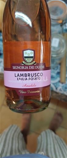 Emilia-Romaña Lambrusco Signoria Dei Duchi Amabile Sin añada