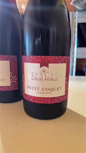 Rhônedalen Côtes du Rhône Domaine Chaume-Arnaud Petit Coquet 2023
