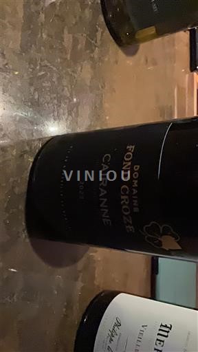 Rhônen laakso Cairanne Domaine Fond Croze 2022