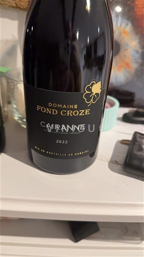 Vale do Ródano Cairanne Domaine Fond Croze 2022