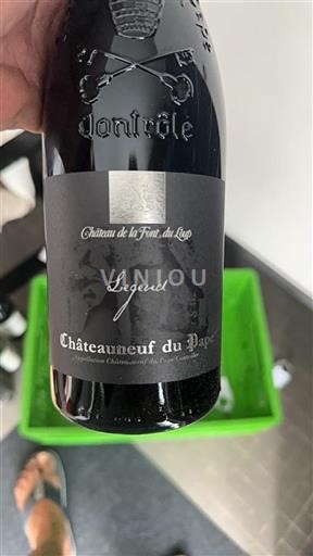 Valle del Ródano Châteauneuf-du-Pape. Château La Font du Loup Legend Sin añada