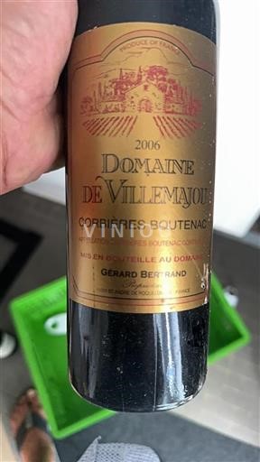 Languedoc Corbières-boutenac Domaine Villemajou 2006