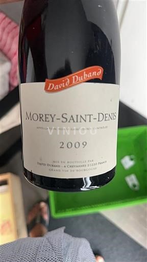 Burgund Morey-Saint-Denis Premier Cru David Duband 2009
