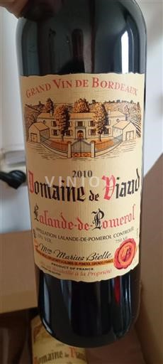 Bordeaux Lalande-de-Pomerol Domaine Viaud 2010