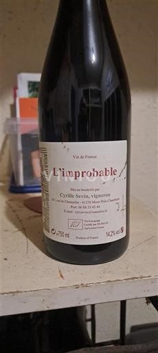 Loire-dalen Ikke specificeret Cyrille Sevin L'improbable Ikke årgangsbestemt