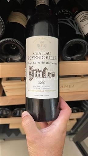Bordeaux Blaye-côtes-de-bordeaux Château Peyredoulle 2020