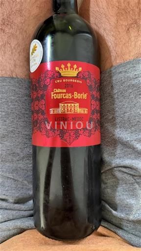 Bordeaux Listrac-Médoc Cru Bourgeois Château Fourcas-Borie 2016