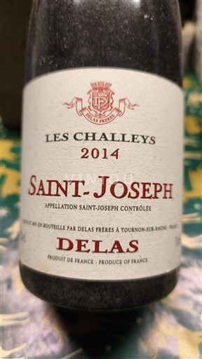 Thung lũng Rhône Saint-Joseph Delas Les Challeys 2014