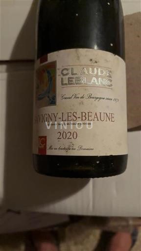 Bourgogne Savigny-lès-Beaune Claude Leblanc 2020
