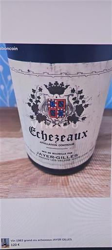 Borgoña Échézeaux Grand Cru Jayer Gilles 1983