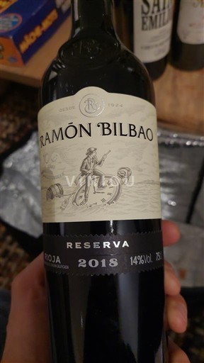La Rioja Rioja Ramón Bilbao Reserva 2018