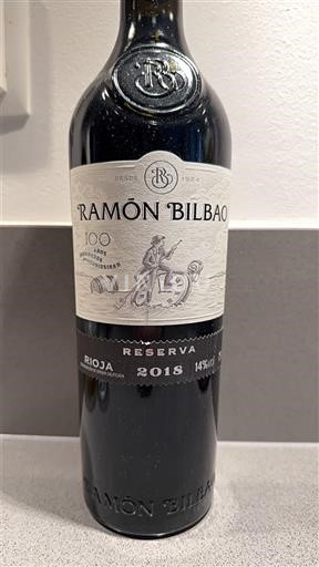 La Rioja rioja Ramón Bilbao Reserva 2018