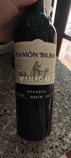 La Rioja rioja Ramón Bilbao Reserva 2018