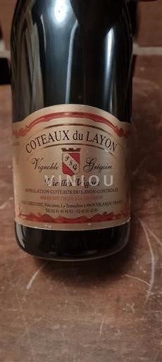Loiredalen Coteaux-du-Layon Vignoble Grégoire Vieilles Vignes 2012