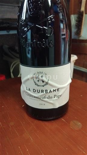 Rhônevallei Châteauneuf-du-Pape La Durbane 2018