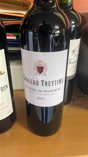 Bordeaux Lalande-de-pomerol Chateau Treytins 2015