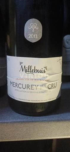 Borgoña Mercurey Premier Cru Millebuis 2013