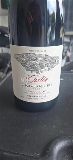 Languedoque Languedoc Château Argenties Gallia 2022
