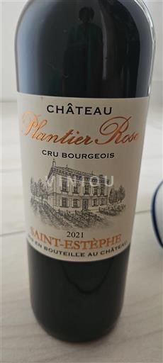 Burdeos Saint-Estèphe Cru Bourgeois Château Plantier Rose 2021