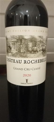 Bordeaux Saint-Émilion Grand Cru Château Rochebelle 2020