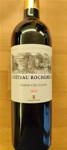 Bordo Сент-Емилион Гранд Кру Château Rochebelle 2020