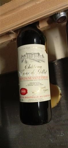 Bordeaux Montagne-saint-émilion Château Tour de Gillet 2022