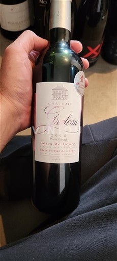 Burdeos Côtes-de-bourg Château Groleau 2015