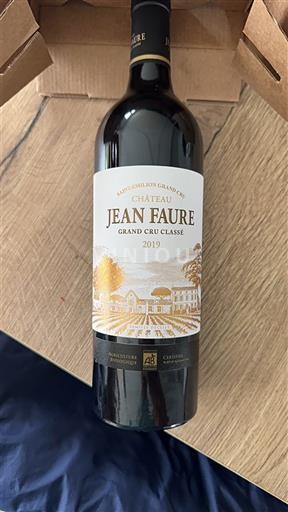 Bordeaux Saint-Émilion Grand Cru Grand Cru Classé Château Jean Faure 2019