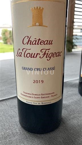 Bordeaux Saint-Émilion Grand Cru Grand Cru Classé Château La Tour Figeac 2019