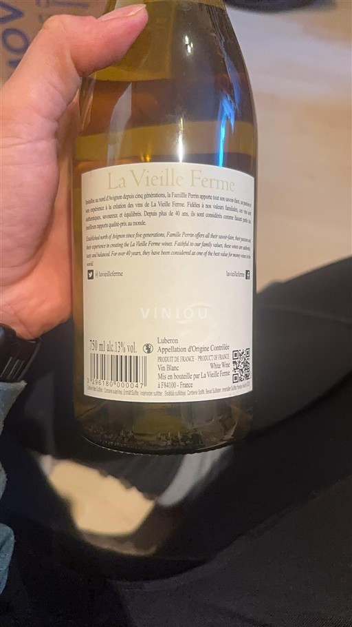 Vallée du Rhône Luberon La Vieille Ferme 2020