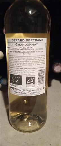 Languedoc-Roussillon Pays d'Oc Gérard Bertrand Chardonnay 2022