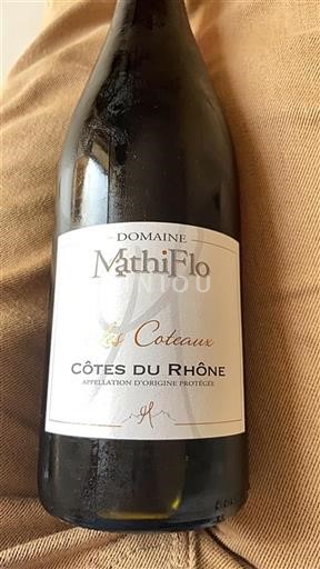 Valle del Rodano Côtes-du-Rhône Domaine MathiFlo Les Coteaux Senza annata
