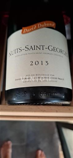 Burgund Nuits-Saint-Georges Premier Cru David Duband 2013