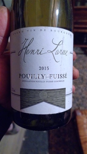 Burgundija Pouilly-fuissé Henri Larue 2015