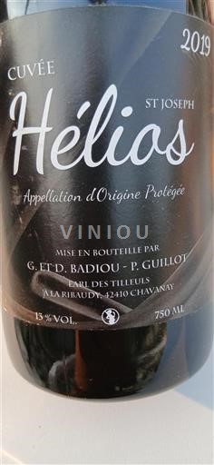 Rona dolina Saint-Joseph EARL des Tilleuls Hélios 2019