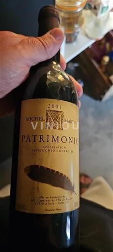 Korsika Patrimonio Michel Martini 2001