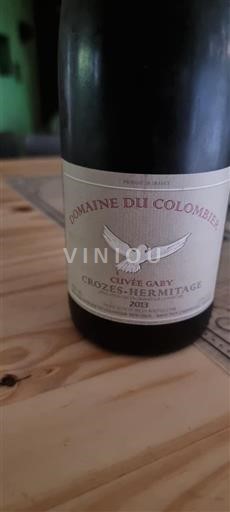 Rhône Valley Crozes-Hermitage Domaine Colombier Gaby 2013